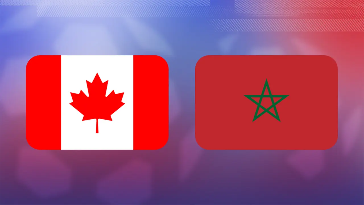 متى تذاع مباراة المغرب وكندا في ثمن نهائي كأس العالم؟